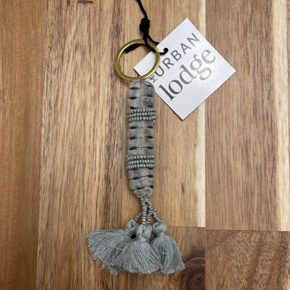 Velvet Tassel Key Chain